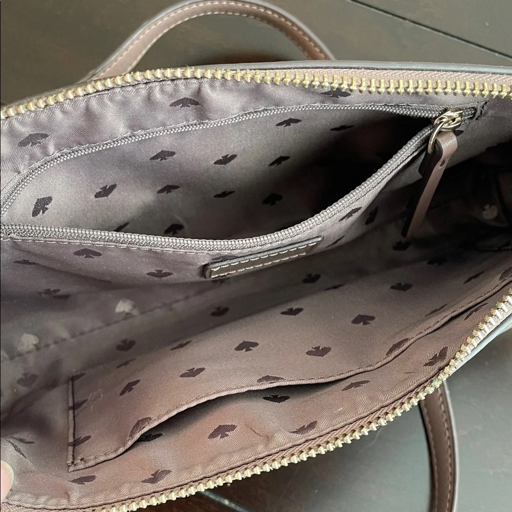 Kate Spade Mauve / Taupe Crossbody Bag - Picture 8 of 12